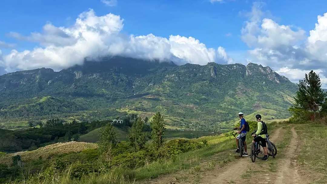 E Bike Tours With Land And Sea Fiji