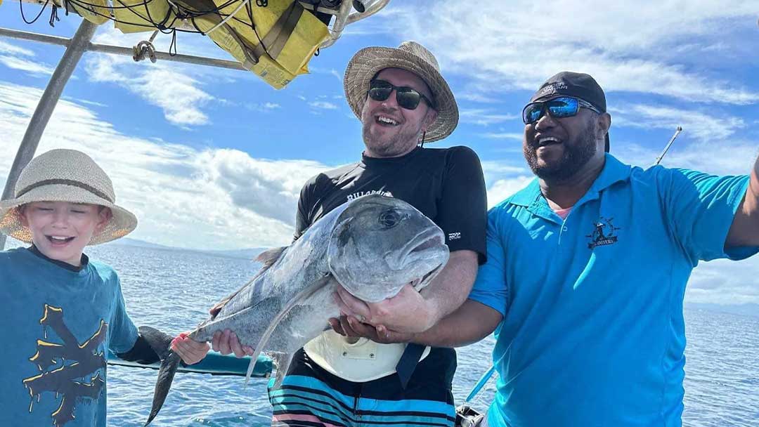 Fiji Fishing Charter With Land And Sea